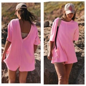 Pink Women's Jumpsuit